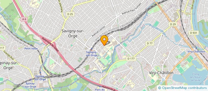 localisation de l'entreprise MONSIEUR YANN DUCATEL à SAVIGNY-SUR-ORGE