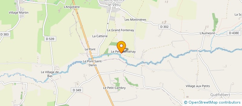 localisation de l'entreprise MONSIEUR YANN DUCHEMIN  SAINT-DENIS-LE-VETU