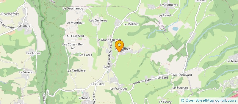 localisation de l'entreprise MONSIEUR YANN DUCHESNE à AYN