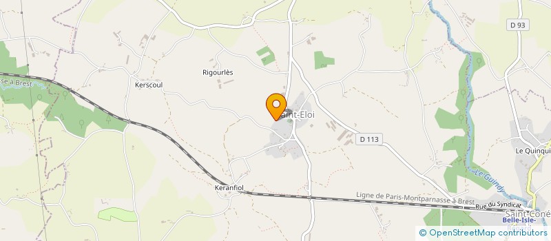 localisation de l'entreprise MONSIEUR YANN DUCLOS  LOUARGAT