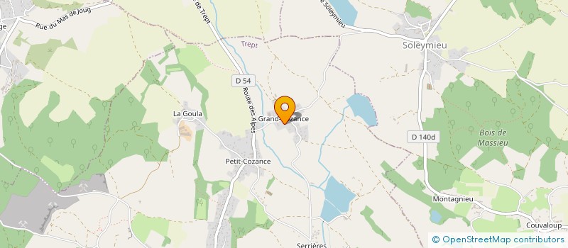 localisation de l'entreprise MONSIEUR YANN DUFOUR  TREPT