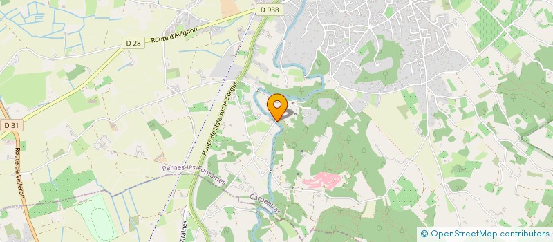 localisation de l'entreprise MONSIEUR YANN DUMONTHEIL  PERNES-LES-FONTAINES