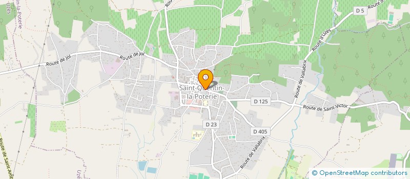 localisation de l'entreprise MONSIEUR YANN DUMUR à SAINT-QUENTIN-LA-POTERIE