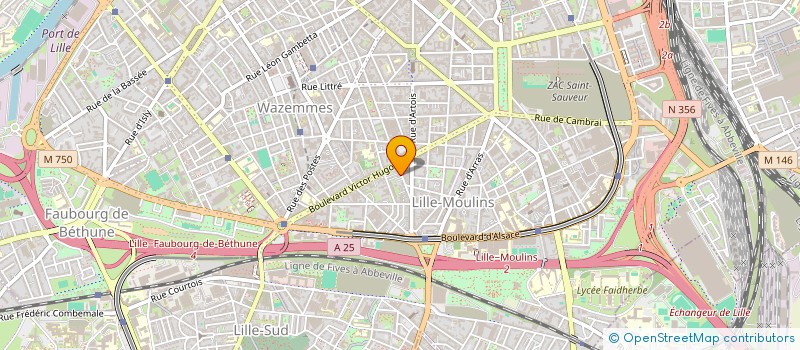 localisation de l'entreprise MONSIEUR YANN DUONG  LILLE