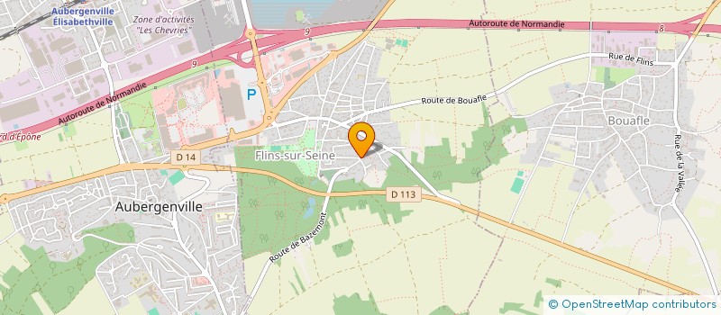 localisation de l'entreprise MONSIEUR YANN DUPAS  FLINS-SUR-SEINE