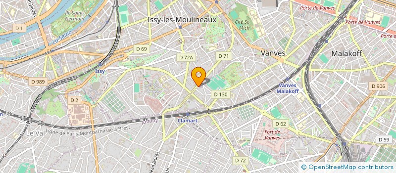 localisation de l'entreprise MONSIEUR YANN DUPLOUYE à ISSY-LES-MOULINEAUX