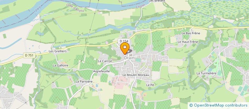 localisation de l'entreprise MONSIEUR YANN DUPONT à OREE-D'ANJOU