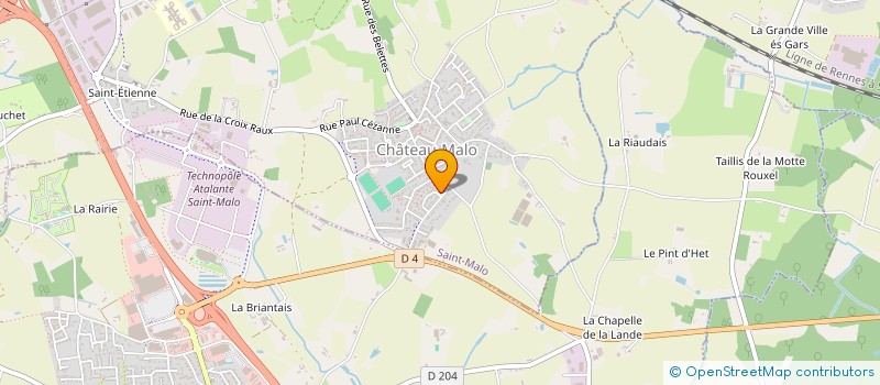 localisation de l'entreprise MONSIEUR YANN DUSSOUCHET à SAINT-MALO