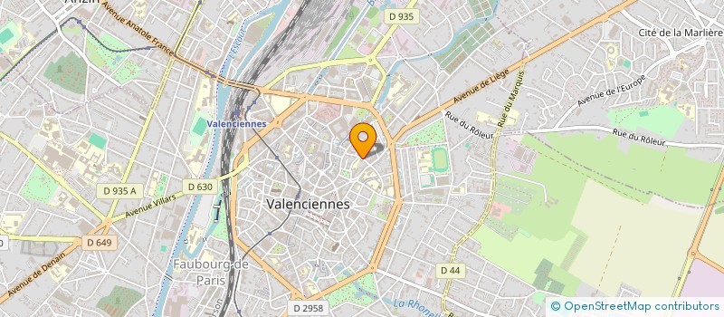 localisation de l'entreprise MONSIEUR YANN DUVIVIER à VALENCIENNES
