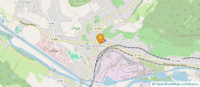 localisation de l'entreprise MONSIEUR YANN DWORNICZAK  NEUVES-MAISONS