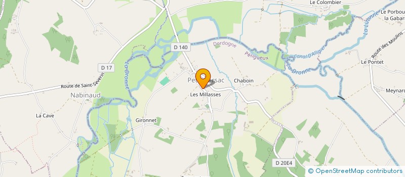 localisation de l'entreprise MONSIEUR YANN EDWIGE  PETIT-BERSAC