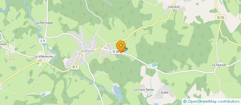 localisation de l'entreprise MONSIEUR YANN EMERY à VALLIERE