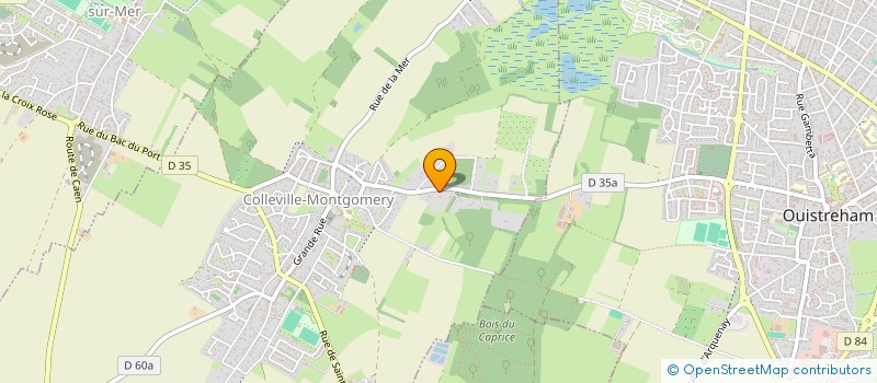 localisation de l'entreprise MONSIEUR YANN ESNAULT  COLLEVILLE-MONTGOMERY