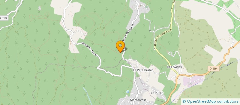 localisation de l'entreprise MONSIEUR YANN ESPENEL  BEAULIEU