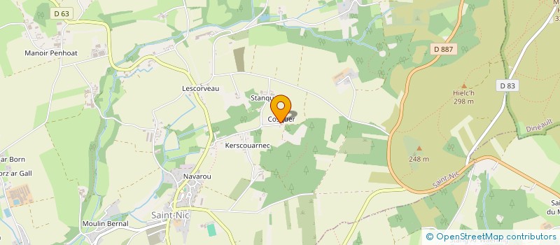 localisation de l'entreprise MONSIEUR YANN ETCHANDY  PLOMODIERN