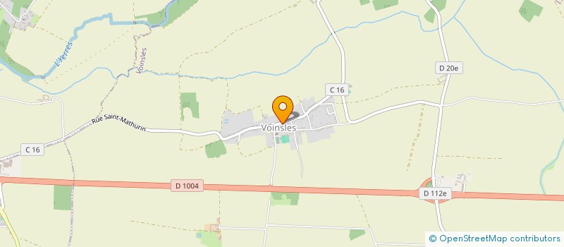 localisation de l'entreprise MONSIEUR YANN EUBEN  VOINSLES