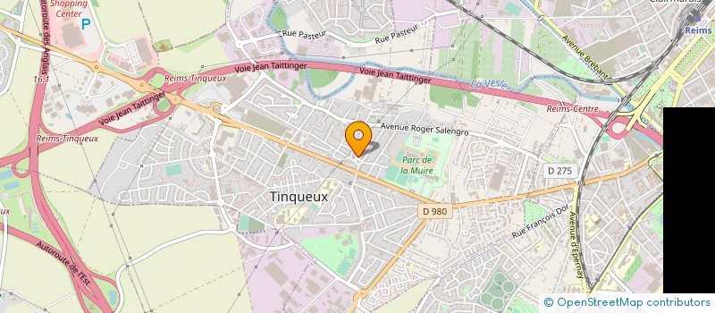 localisation de l'entreprise MONSIEUR YANN FABRET  TINQUEUX