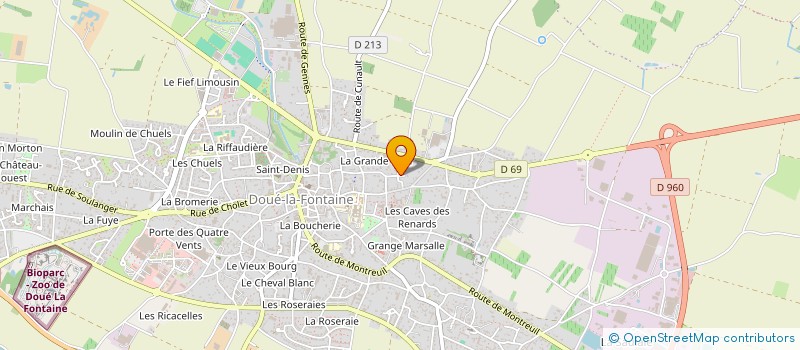 localisation de l'entreprise MONSIEUR YANN FENARD  FILLE