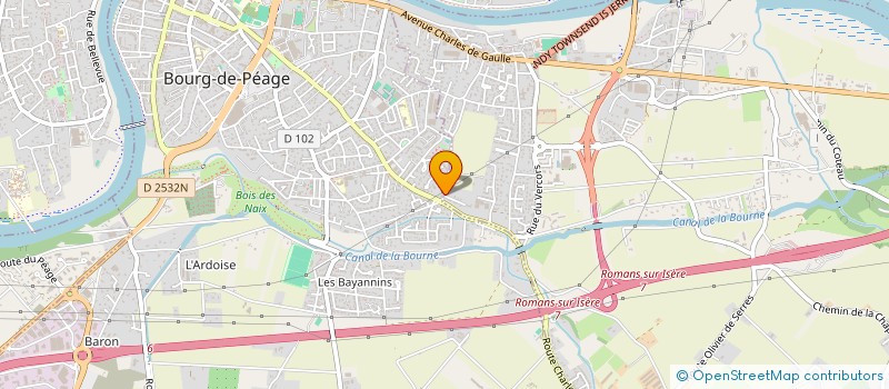 localisation de l'entreprise MONSIEUR YANN FERRERE  CHATUZANGE-LE-GOUBET