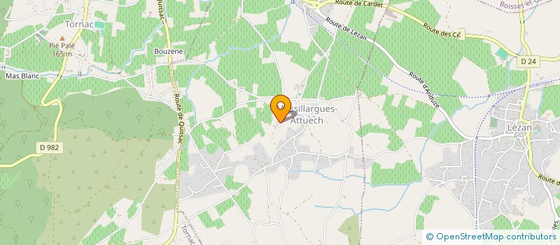 localisation de l'entreprise MONSIEUR YANN FIEVET à MASSILLARGUES-ATTUECH