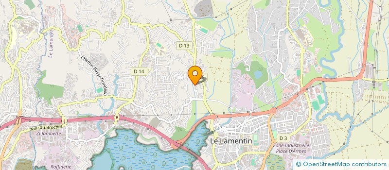 localisation de l'entreprise MONSIEUR YANN FONROSE NUISSIER  LE LAMENTIN