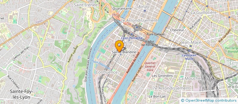 localisation de l'entreprise MONSIEUR YANN FORAY  LYON