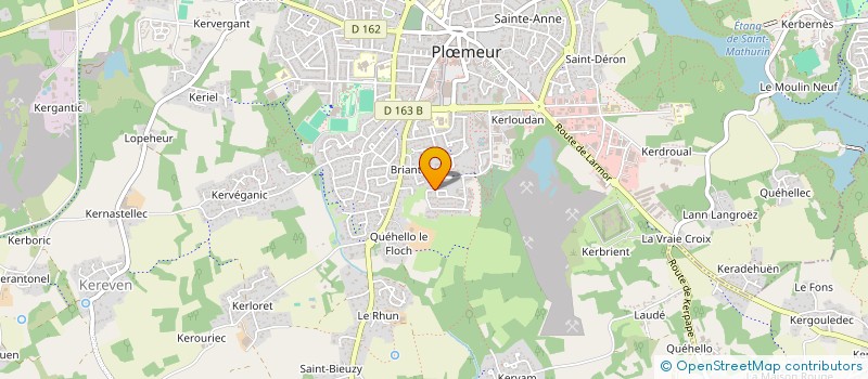 localisation de l'entreprise MONSIEUR YANN FOULGOC à PLOEMEUR