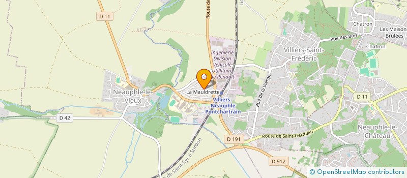 localisation de l'entreprise MONSIEUR YANN FRANCONIE  VILLIERS-SAINT-FREDERIC