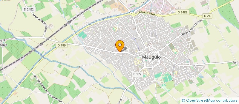 localisation de l'entreprise MONSIEUR YANN-FREDERI GUILLOTIN  VILLENEUVE-LES-MAGUELONE