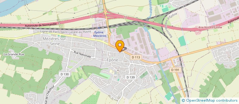 localisation de l'entreprise MONSIEUR YANN FRIEDRICH GUITARD  EPONE