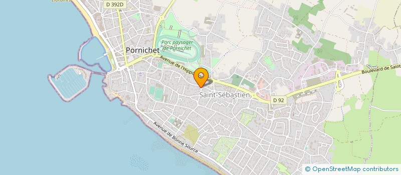 localisation de l'entreprise MONSIEUR YANN FRIGUEL  GUERANDE