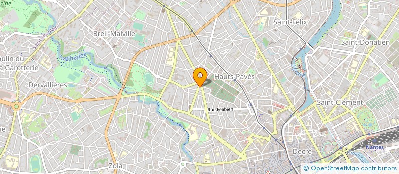 localisation de l'entreprise MONSIEUR YANN FUZEAU à NANTES