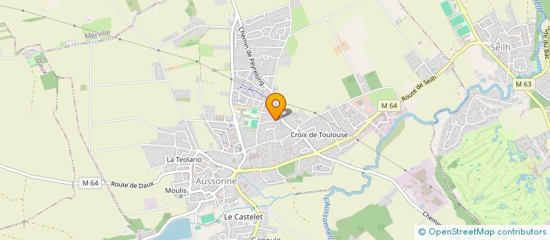 localisation de l'entreprise MONSIEUR YANN GABRIEL à AUSSONNE