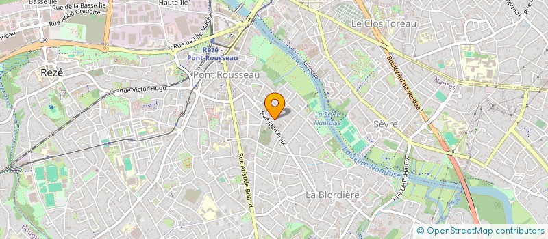localisation de l'entreprise MONSIEUR YANN GAEL GUITTENY à REZE
