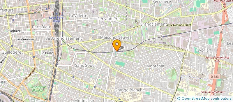 localisation de l'entreprise MONSIEUR YANN GAGNAGE à LYON