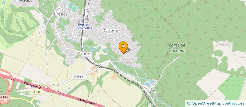 localisation de l'entreprise MONSIEUR YANN GALODE  PRESLES