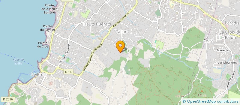 localisation de l'entreprise MONSIEUR YANN GARAMPAZZI à SIX-FOURS-LES-PLAGES