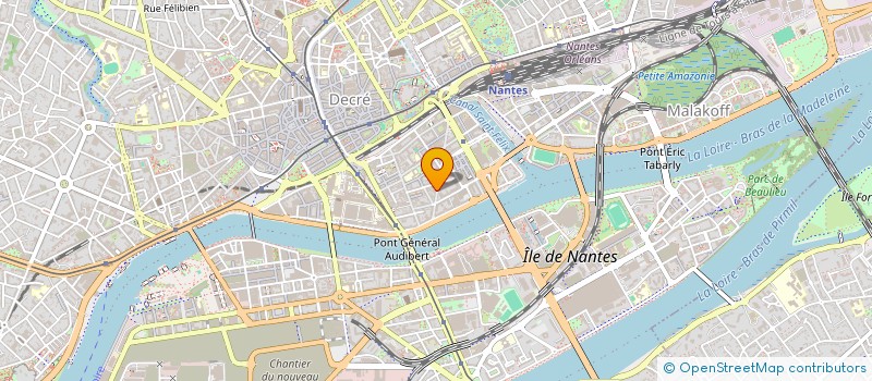 localisation de l'entreprise MONSIEUR YANN GARNIER à NANTES
