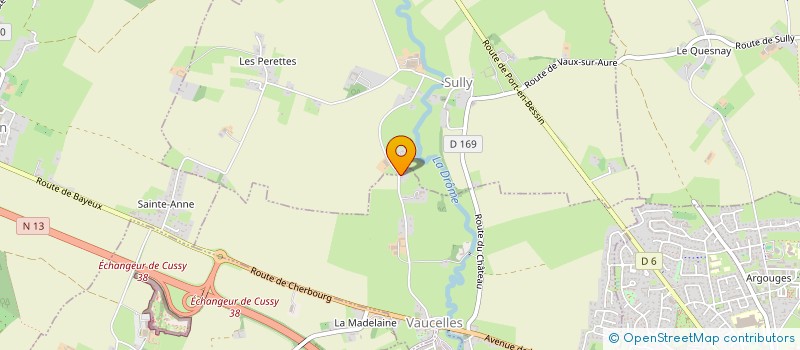 localisation de l'entreprise MONSIEUR YANN GARY  VAUCELLES