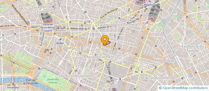 localisation de l'entreprise MONSIEUR YANN GASCOIN  PARIS