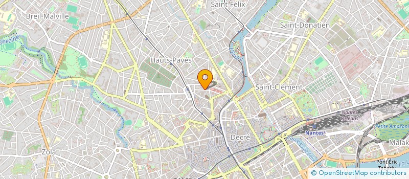 localisation de l'entreprise MONSIEUR YANN GAUTIER  NANTES