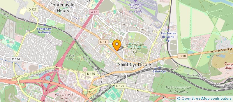 localisation de l'entreprise MONSIEUR YANN GERBAUD  SAINT-CYR-L'ECOLE