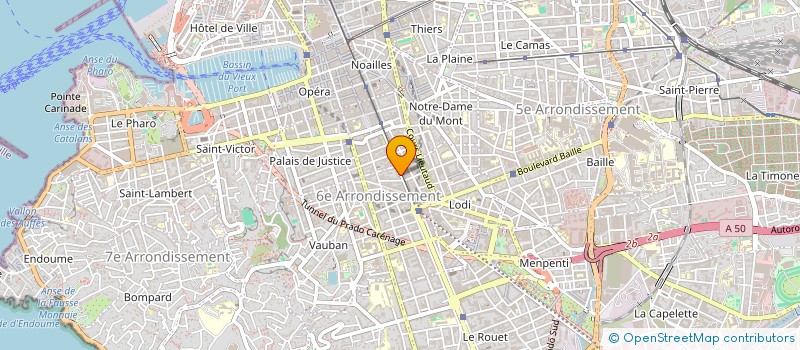 localisation de l'entreprise MONSIEUR YANN GERRI à MARSEILLE