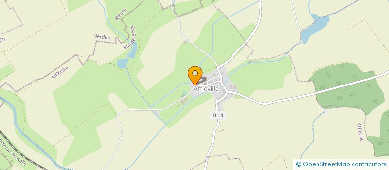 localisation de l'entreprise MONSIEUR YANN GESTER  AFFLEVILLE