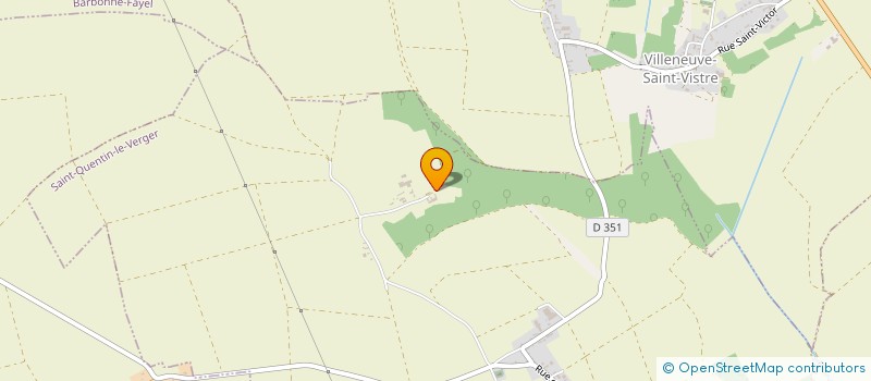 localisation de l'entreprise MONSIEUR YANN GILSON  SAINT-QUENTIN-LE-VERGER