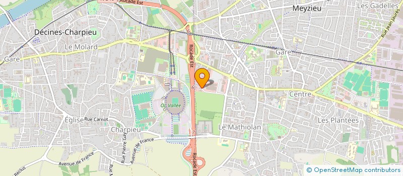 localisation de l'entreprise MONSIEUR YANN GIRARDOT  MEYZIEU