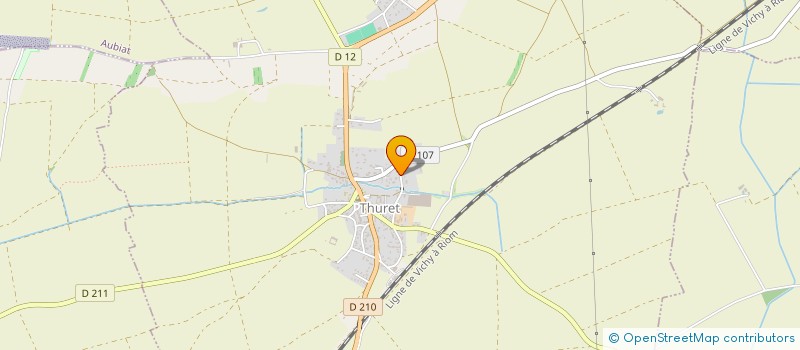 localisation de l'entreprise MONSIEUR YANN GIRAUD  VENSAT