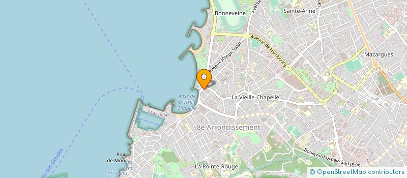 localisation de l'entreprise MONSIEUR YANN GOARAND à MARSEILLE 8