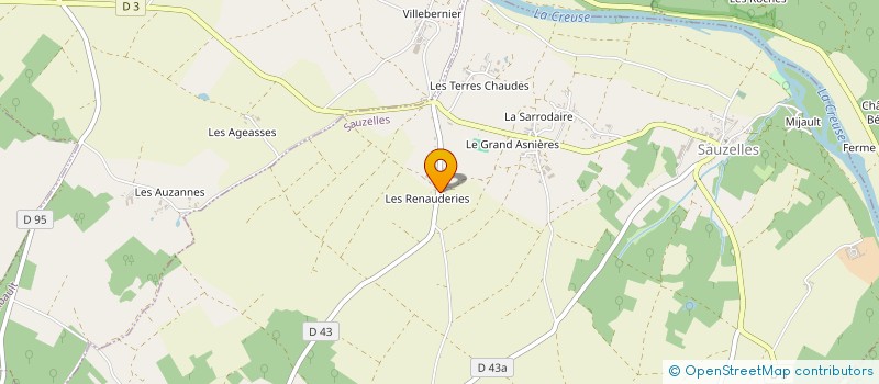 localisation de l'entreprise MONSIEUR YANN GOIZEL à SAUZELLES