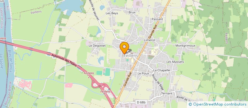 localisation de l'entreprise MONSIEUR YANN GOMEZ  FEILLENS